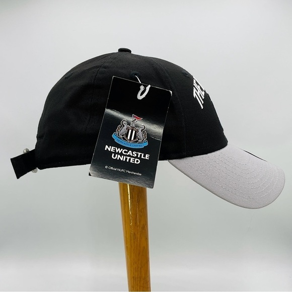 Newcastle United Hat Magpies Football NUFC Embroidery Soccer Cap Black New Era - Picture 4 of 12